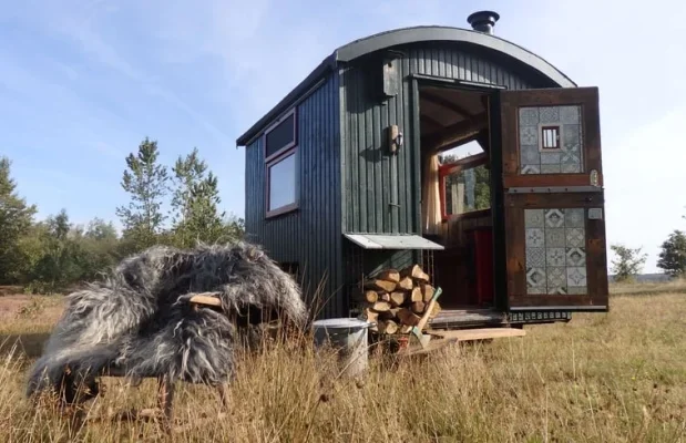 Tiny house Nederland Drenthe 2-personen