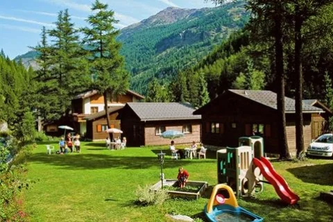 vakantiepark Zwitserland Saasdal foto