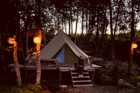 Glamping Zweden Midden-Zweden 4-personen