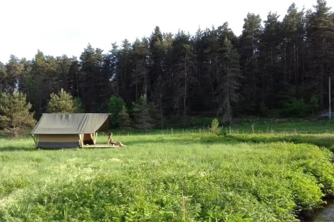 Safaritent Frankrijk Auvergne 2-personen