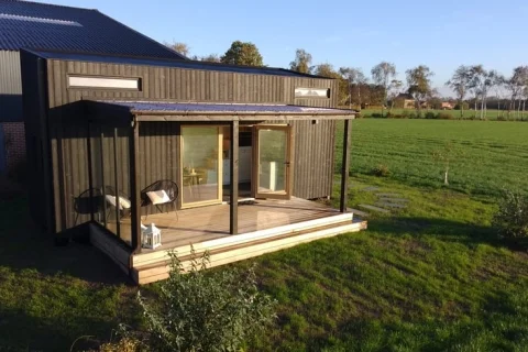 Tiny house België Antwerpen 4-personen