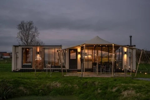 Tiny house België West-Vlaanderen 4-personen