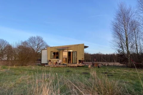 Tiny house Nederland Drenthe 3-personen