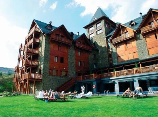 hotel Spanje Pyreneeën foto