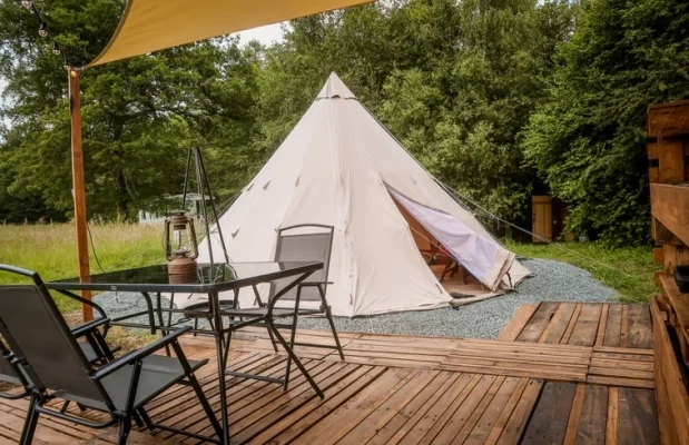 Glamping Frankrijk Auvergne 3-personen