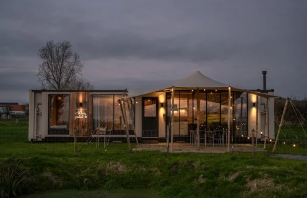 Tiny house België West-Vlaanderen 4-personen