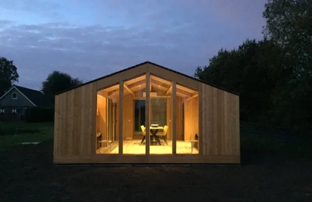 Tiny house Nederland Drenthe 4-personen