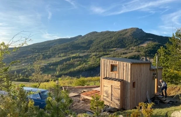 Tiny house Frankrijk Rhône-Alpes 4-personen