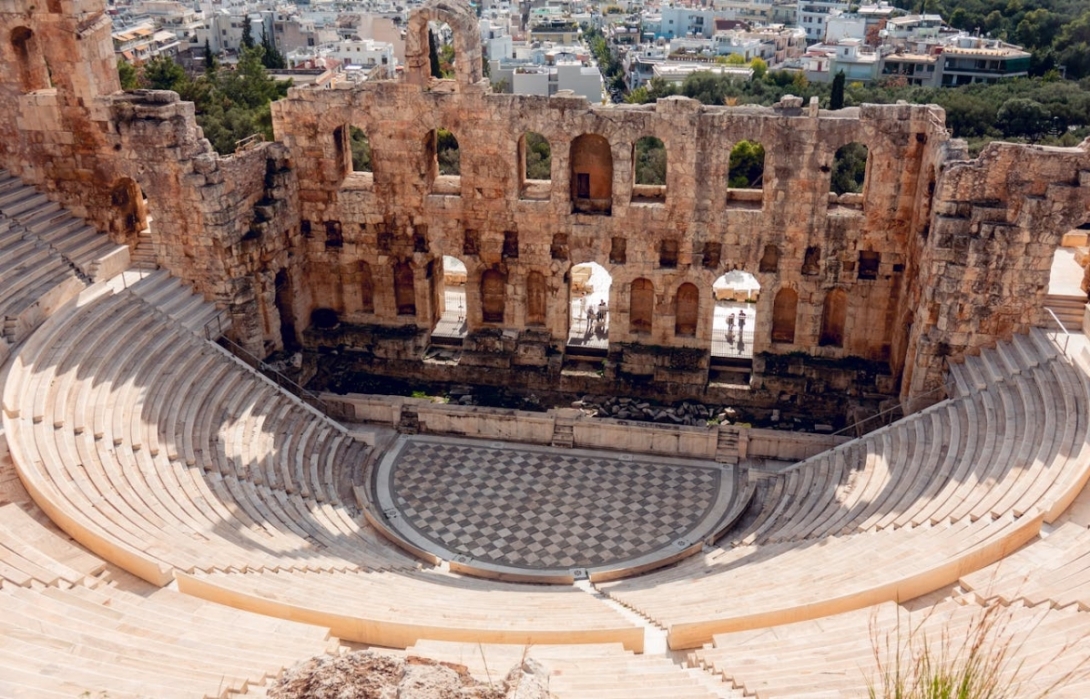 Odeon of Herodes Atticus Griekenland
